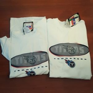 2 nwt men's Puma Tennessee Titans shirts XL
